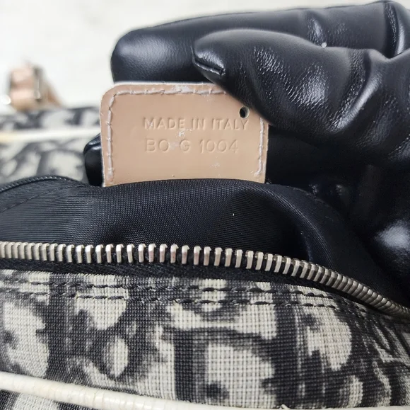 Auth Christian Dior Boston Bowling bag Diorissimo Girly Chic#1 Trotter Bag - Picture 12 of 13